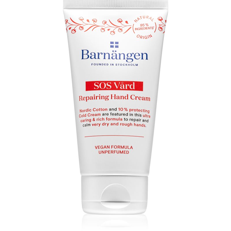 Barnängen Barnängen SOS Vard регенериращ крем за ръце за много суха кожа - Унисекс парфюм 75мл - Сравни цени от 1 магазин с безплатна доставка