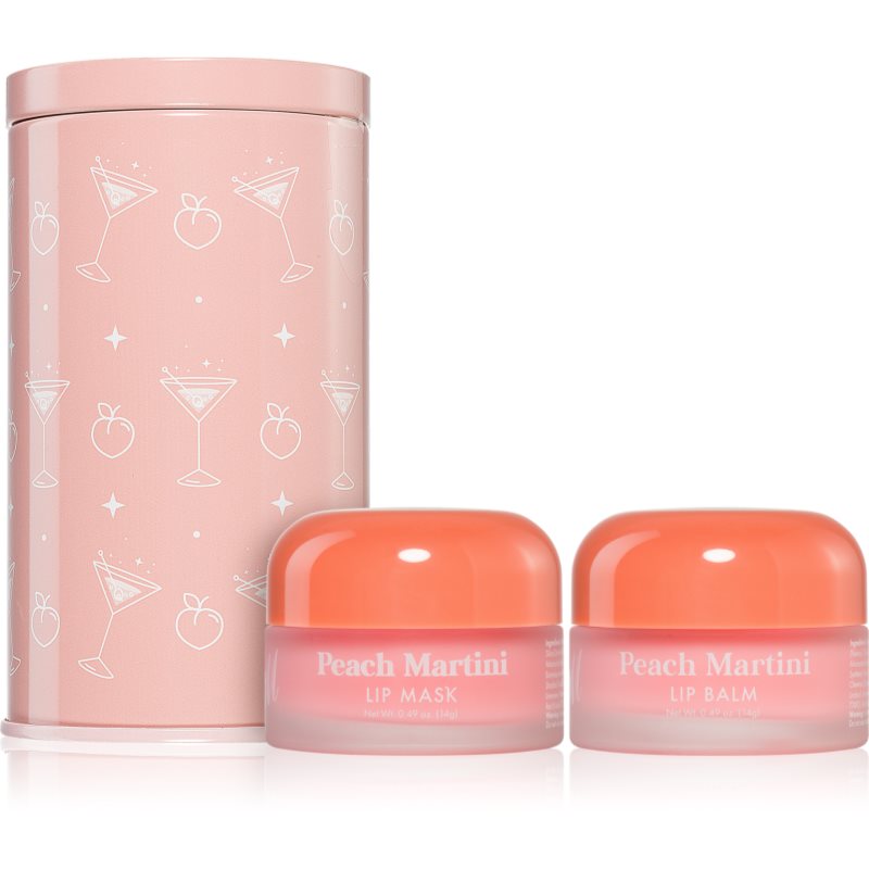 Barry M Lip Care Duo подаръчен комплект за устни с аромат Peach Martini - Комплект - Сравни цени от 1 магазин с безплатна доставка