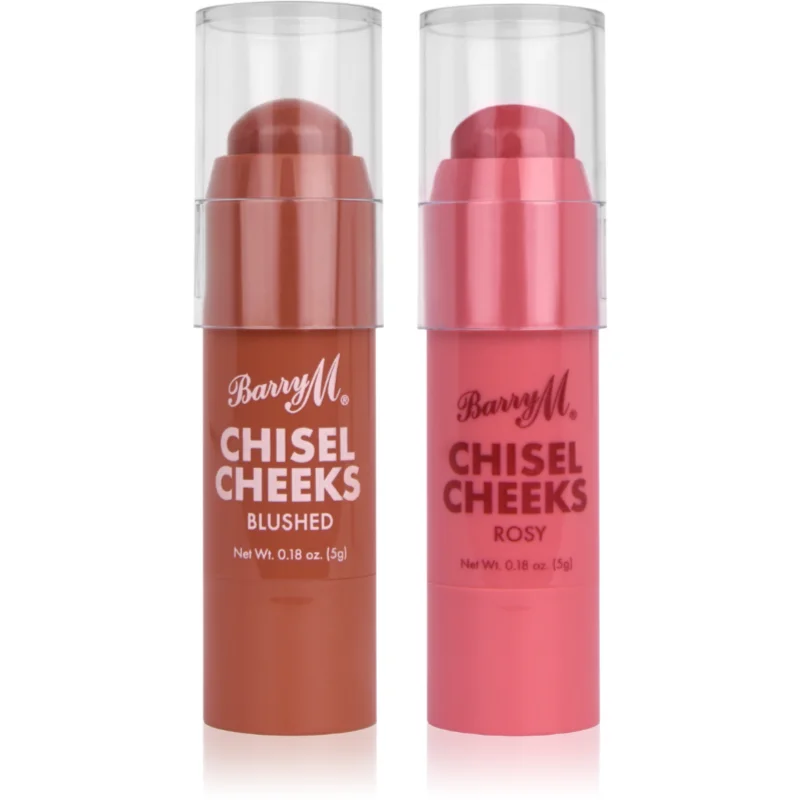 Barry M Chisel Cheeks кремообразен руж в стик duo balení - Грим - Сравни цени от 1 магазин с безплатна доставка