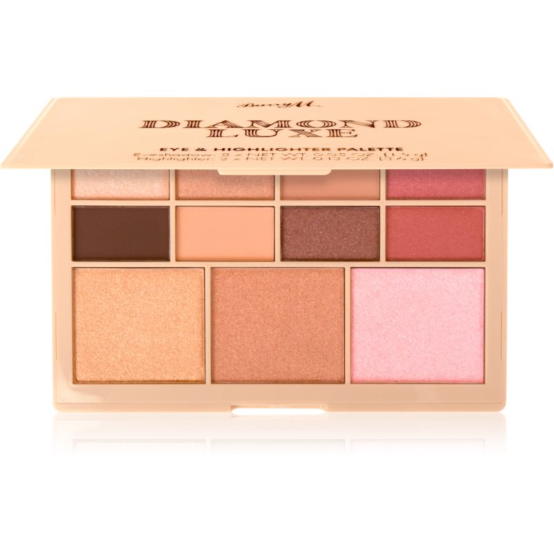 Barry M Barry M Diamond Luxe палитра със сенки за очи и озарители - Унисекс парфюм 38мл - Сравни цени от 1 магазин с безплатна доставка