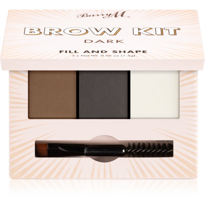 Barry M Fill and Shape Brow Kit комплект за оформяне на вежди - Комплект - Сравни цени от 1 магазин с безплатна доставка