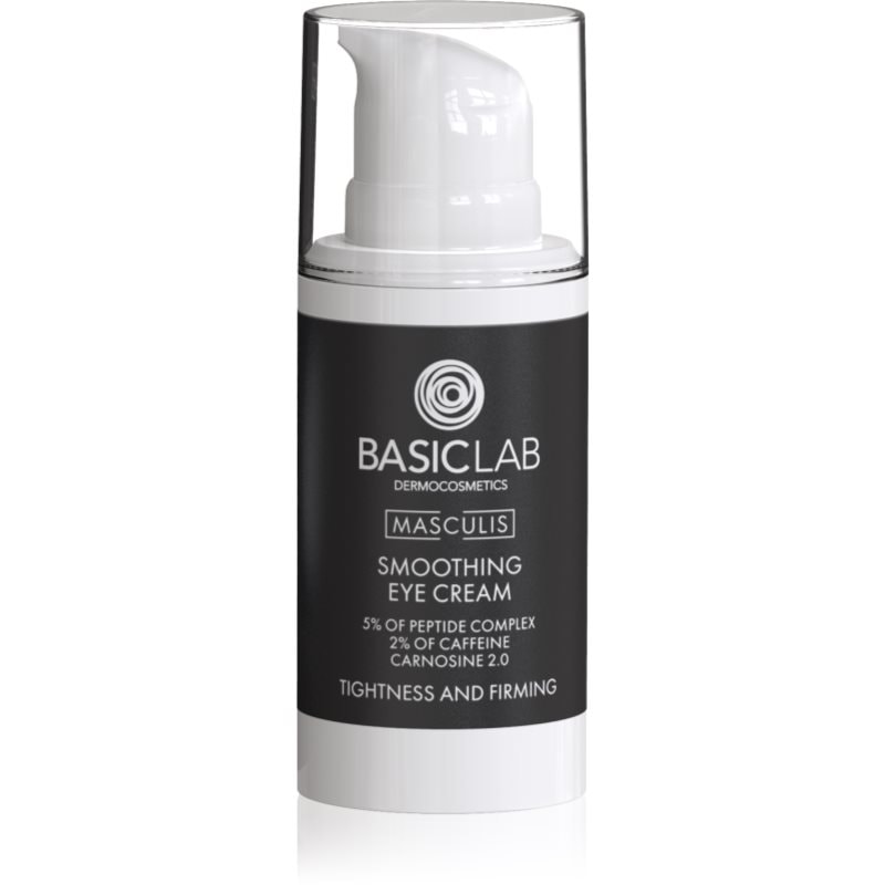 BasicLab Dermocosmetics Masculis изглаждащ и стягащ крем за околоочната зона за мъже - Грижа за лице - Сравни цени от 1 магазин с безплатна доставка