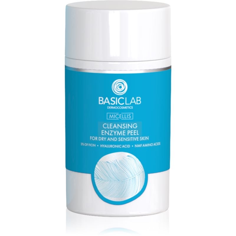 BasicLab Dermocosmetics Micellis нежен ензимен пилинг за суха до чувствителна кожа