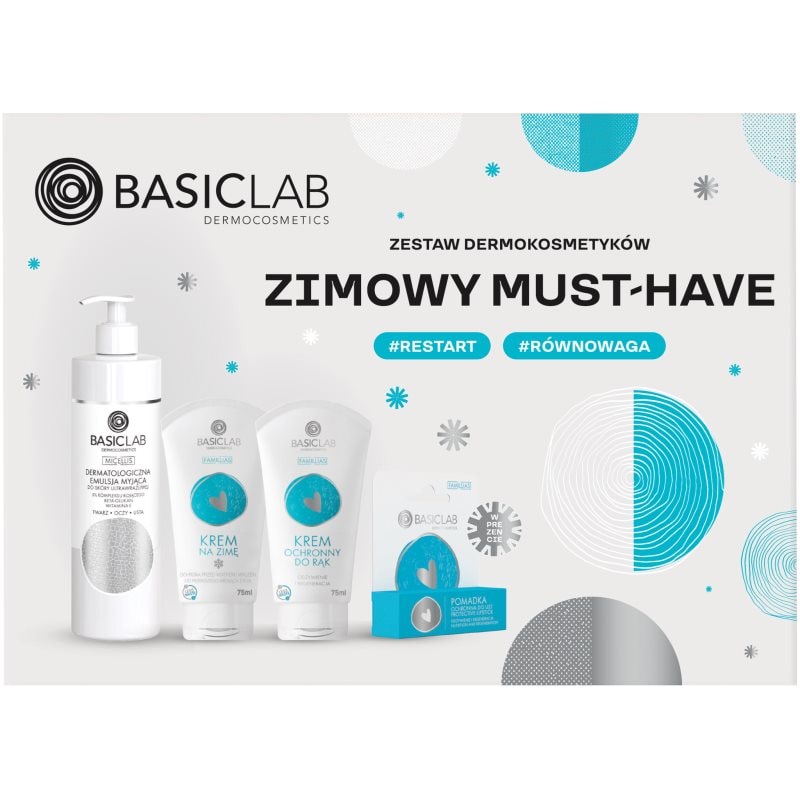 BasicLab Dermocosmetics Winter Must-have подаръчен комплект против студ и вятър - Комплект - Сравни цени от 1 магазин с безплатна доставка
