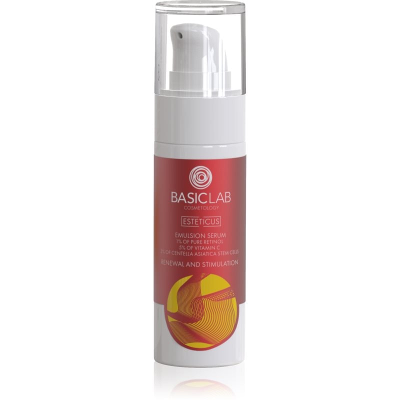 BasicLab Cosmetology Esteticus лека нощна емулсия за възобновяване на повърхността на кожата 1% Pure Retinol - Грижа за лице - Сравни цени от 1 магазин с безплатна доставка