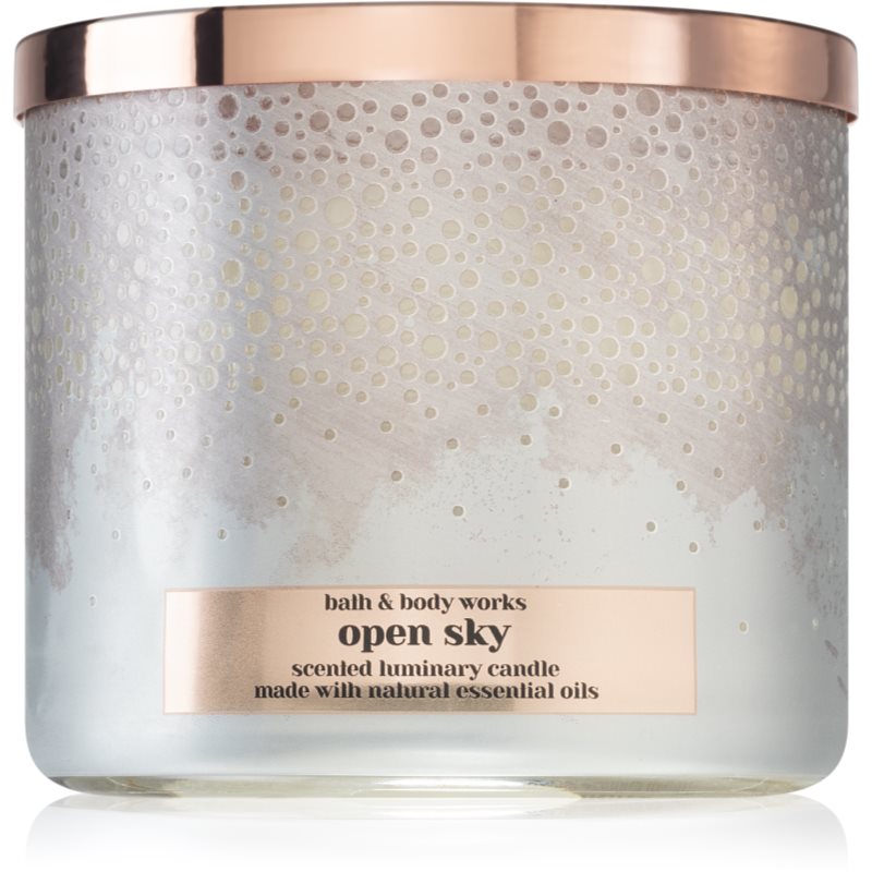Bath & Body Works Bath & Body Works Open Sky ароматна свещ 411 гр. - Унисекс парфюм 411мл - Сравни цени от 1 магазин с безплатна доставка