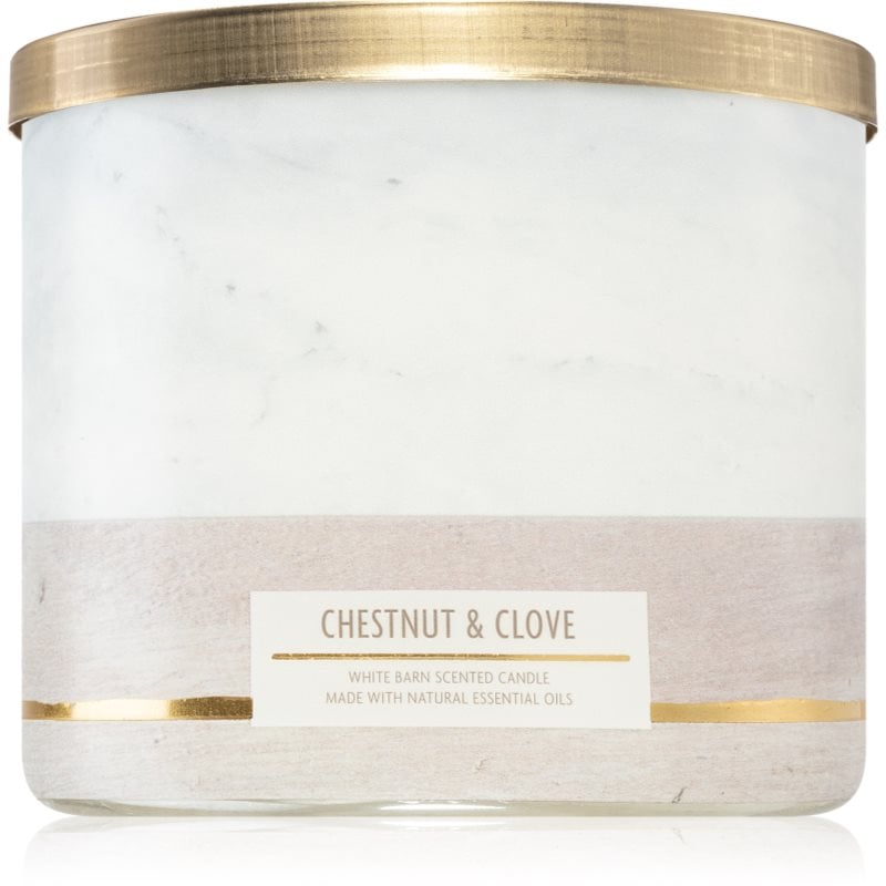 Bath & Body Works Chestnut & Clove ароматна свещ 411 гр.