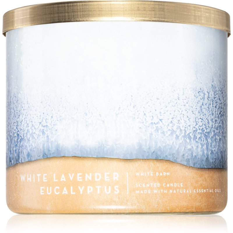 Bath & Body Works White Lavender Eucalyptus ароматна свещ 411 гр. - Аромат - Сравни цени от 1 магазин с безплатна доставка