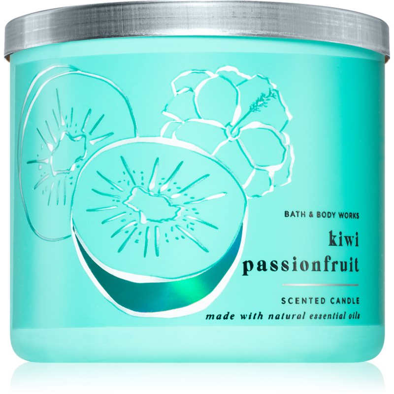 Bath & Body Works Aloha Kiwi Passionfruit ароматна свещ 411 гр. - Аромат - Сравни цени от 1 магазин с безплатна доставка