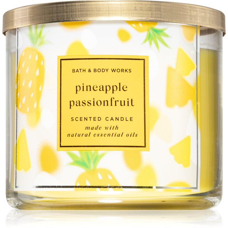 Bath & Body Works Bath & Body Works Pineapple Passionfruit ароматна свещ 411 гр. - Унисекс парфюм 411мл - Сравни цени от 1 магазин с безплатна доставка