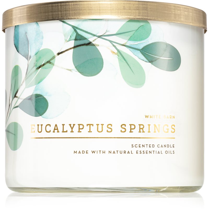 Bath & Body Works Eucalyptus Springs ароматна свещ 411 гр. - Аромат - Сравни цени от 1 магазин с безплатна доставка