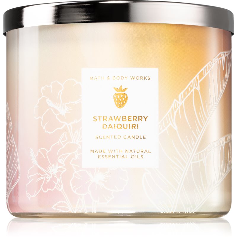 Bath & Body Works Strawberry Daiquiri ароматна свещ 411 гр. - Аромат - Сравни цени от 1 магазин с безплатна доставка