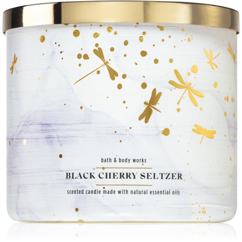 Bath & Body Works Black Cherry Seltzer ароматна свещ 411 гр. - Аромат - Сравни цени от 1 магазин с безплатна доставка
