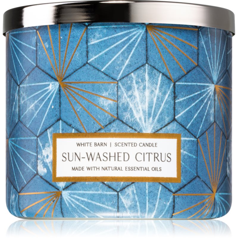 Bath & Body Works Sun-Washed Citrus ароматна свещ II. 411 гр. - Аромат - Сравни цени от 1 магазин с безплатна доставка
