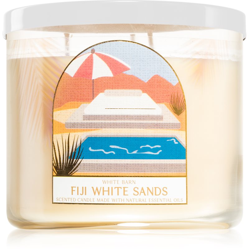 Bath & Body Works Fiji White Sands ароматна свещ II. 411 гр. - Аромат - Сравни цени от 1 магазин с безплатна доставка