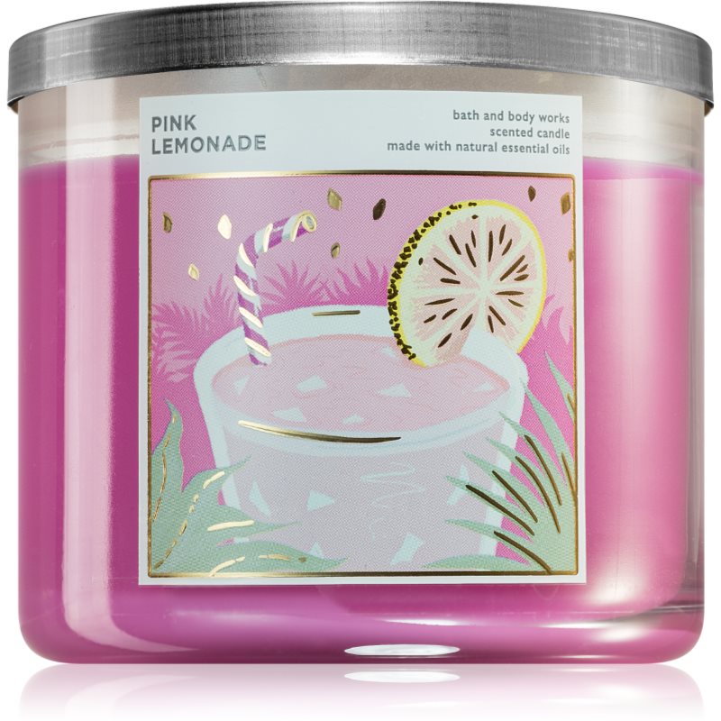 Bath & Body Works Pink Lemonade ароматна свещ I. 411 гр. - Аромат - Сравни цени от 1 магазин с безплатна доставка