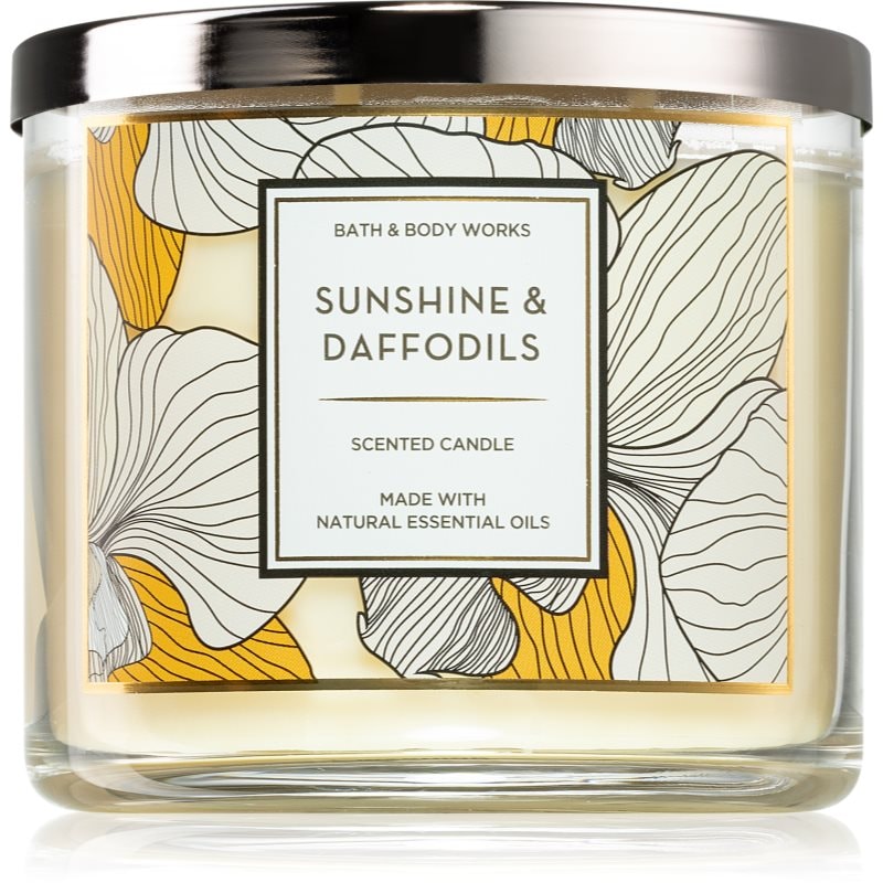 Bath & Body Works Sunshine and Daffodils ароматна свещ II. 411 гр. - Аромат - Сравни цени от 1 магазин с безплатна доставка