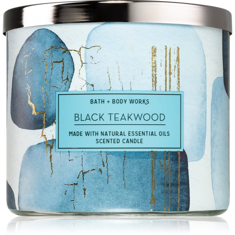 Bath & Body Works Black Teakwood ароматна свещ I. 411 гр. - Аромат - Сравни цени от 1 магазин с безплатна доставка