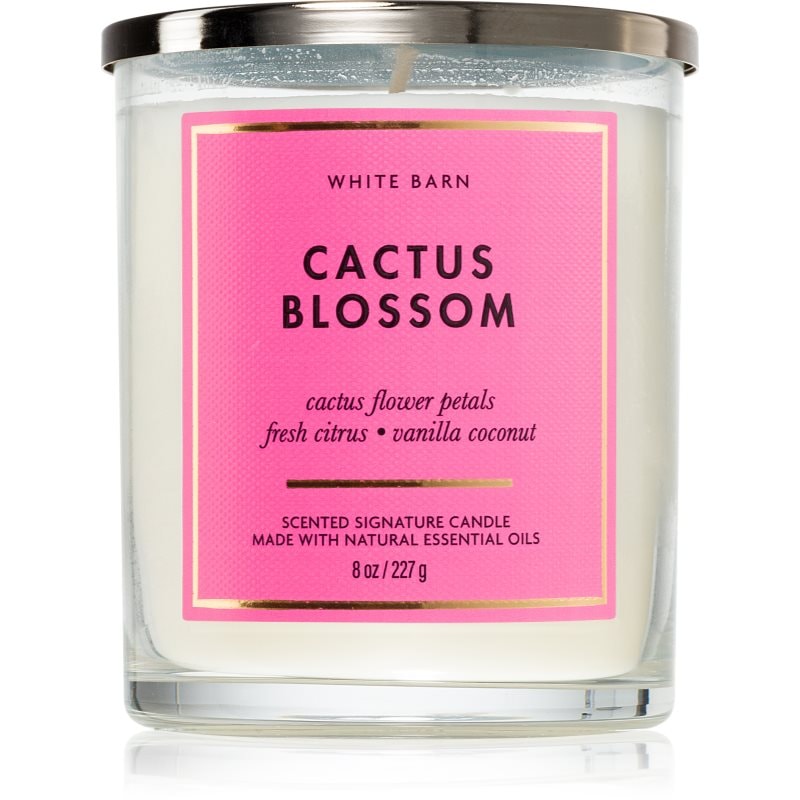 Bath & Body Works Cactus Blossom ароматна свещ 227 гр. - Аромат - Сравни цени от 1 магазин с безплатна доставка