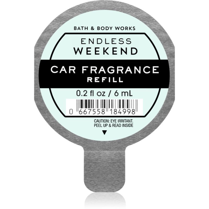Bath & Body Works Bath & Body Works Endless Weekend aроматизатор за автомобил пълнител - Унисекс парфюм 6мл - Сравни цени от 1 магазин с безплатна доставка