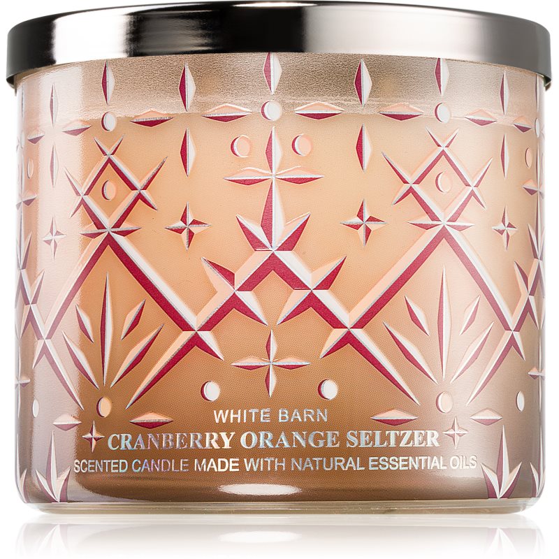 Bath & Body Works Cranberry Orange Seltzer ароматна свещ 411 гр. - Аромат - Сравни цени от 1 магазин с безплатна доставка