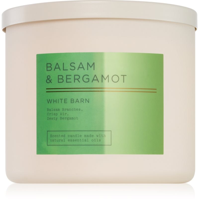 Bath & Body Works Balsam & Bergamot ароматна свещ 411 гр. - Аромат - Сравни цени от 1 магазин с безплатна доставка
