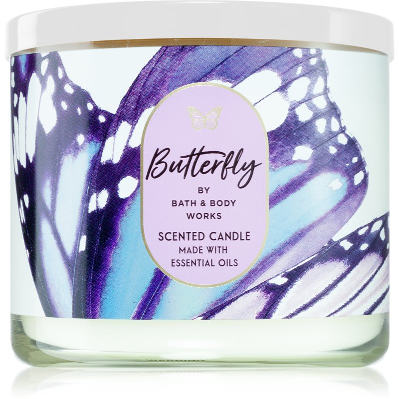 Bath & Body Works Butterfly ароматна свещ II. 411 гр. - Аромат - Сравни цени от 1 магазин с безплатна доставка