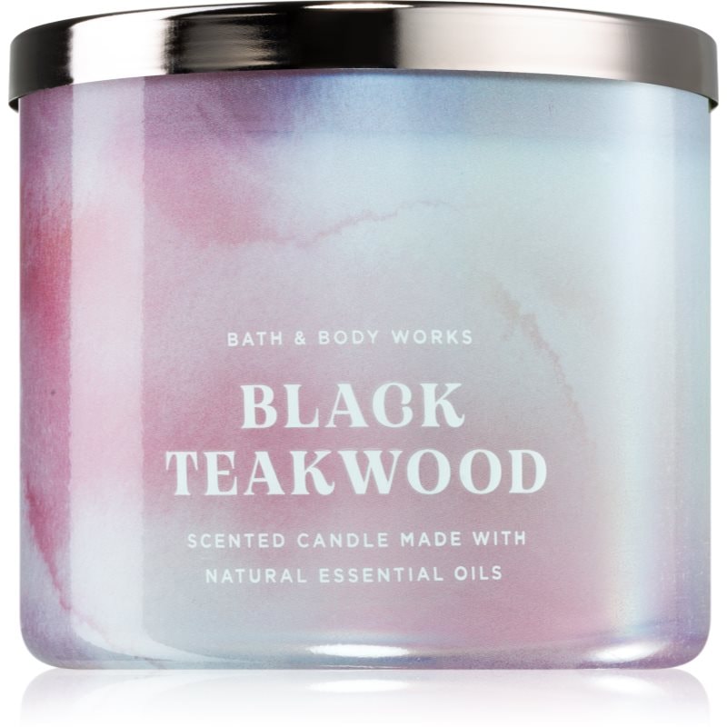 Bath & Body Works Black Teakwood ароматна свещ 411 гр. - Аромат - Сравни цени от 1 магазин с безплатна доставка