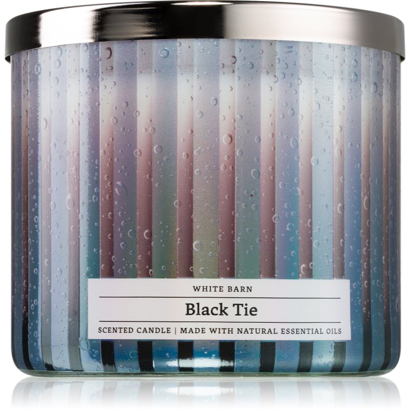 Bath & Body Works Black Tie ароматна свещ III. 411 гр. - Аромат - Сравни цени от 1 магазин с безплатна доставка