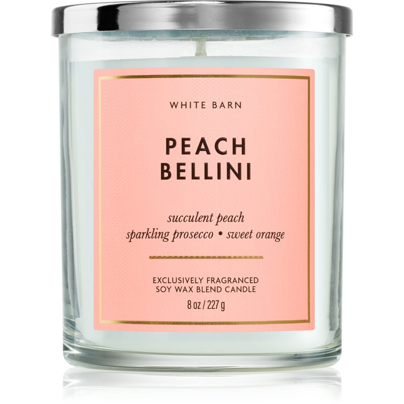 Bath & Body Works Bath & Body Works Peach Bellini ароматна свещ 227 гр. - Унисекс парфюм 227мл - Сравни цени от 1 магазин с безплатна доставка