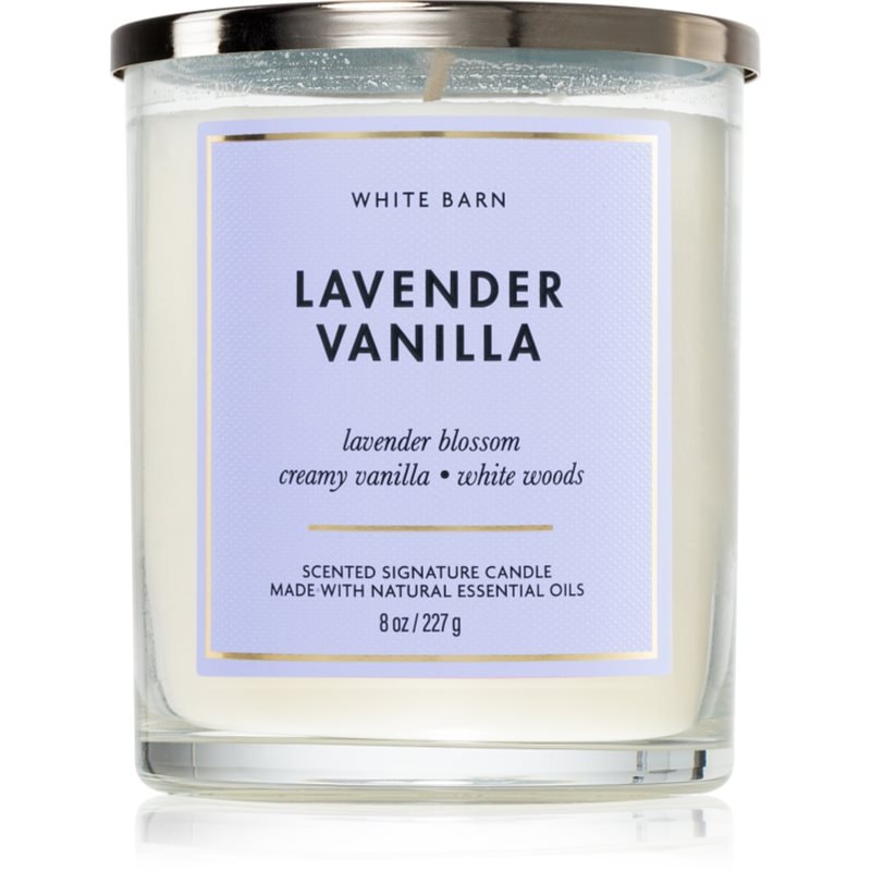 Bath & Body Works Lavender Vanilla ароматна свещ 227 гр. - Аромат - Сравни цени от 1 магазин с безплатна доставка