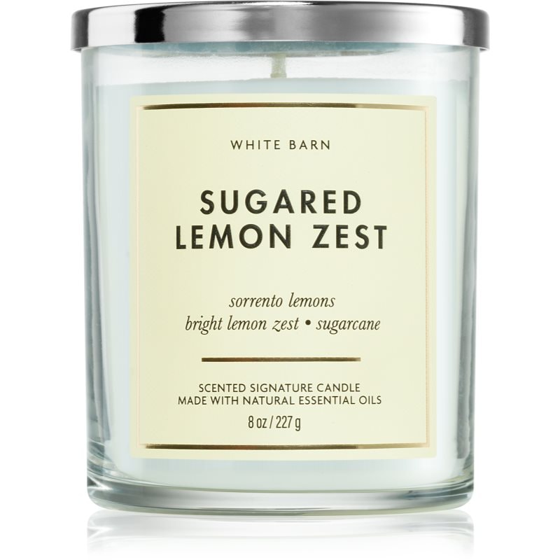 Bath & Body Works Bath & Body Works Sugared Lemon Zest ароматна свещ 227 гр. - Унисекс парфюм 227мл - Сравни цени от 1 магазин с безплатна доставка