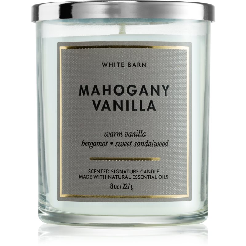 Bath & Body Works Mahogany Vanilla ароматна свещ 227 гр. - Аромат - Сравни цени от 1 магазин с безплатна доставка