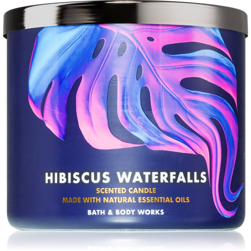 Bath & Body Works Hibiscus Waterfalls ароматна свещ 411 гр. - Аромат - Сравни цени от 1 магазин с безплатна доставка