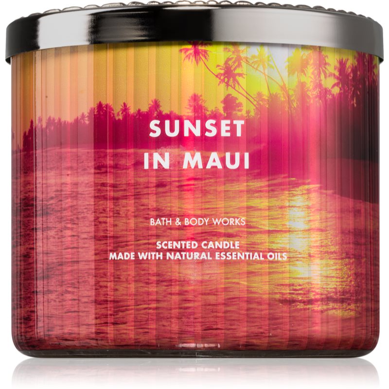 Bath & Body Works Sunset In Maui ароматна свещ 411 гр. - Аромат - Сравни цени от 1 магазин с безплатна доставка