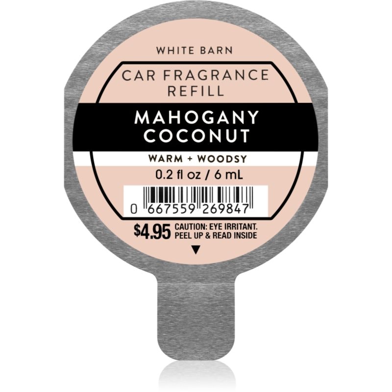 Bath & Body Works Mahogany Coconut aроматизатор за автомобил пълнител - Аромат - Сравни цени от 1 магазин с безплатна доставка