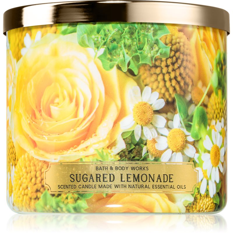 Bath & Body Works Sugared Lemonade ароматна свещ 411 гр. - Аромат - Сравни цени от 1 магазин с безплатна доставка