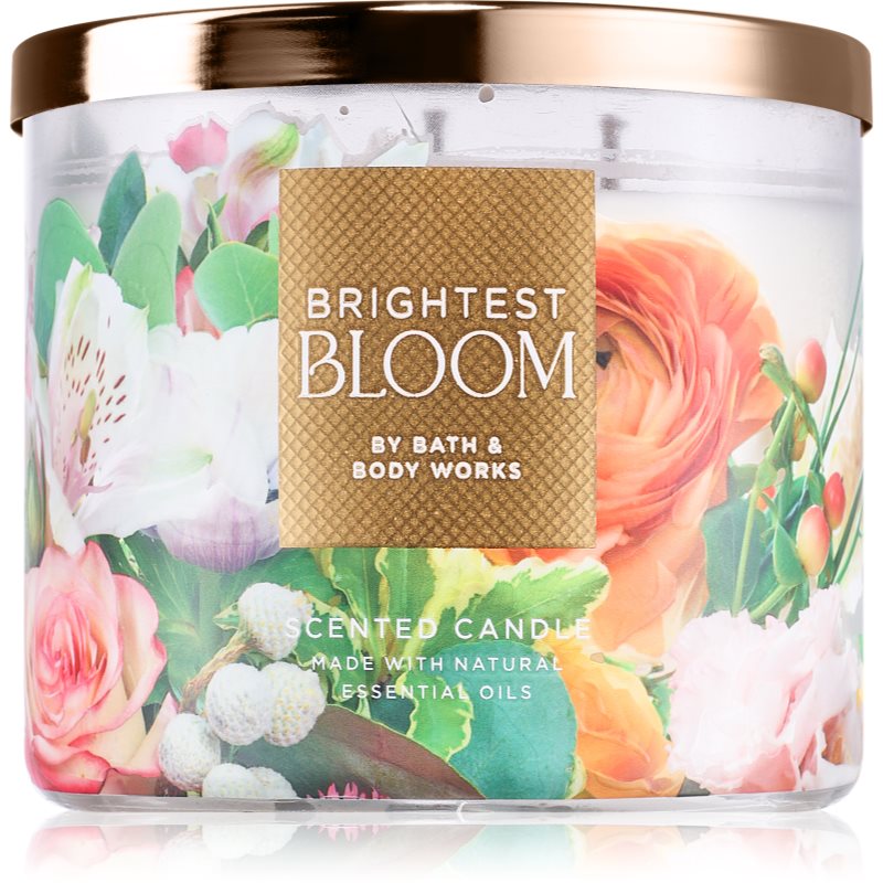 Bath & Body Works Brightest Bloom ароматна свещ 411 гр. - Аромат - Сравни цени от 1 магазин с безплатна доставка