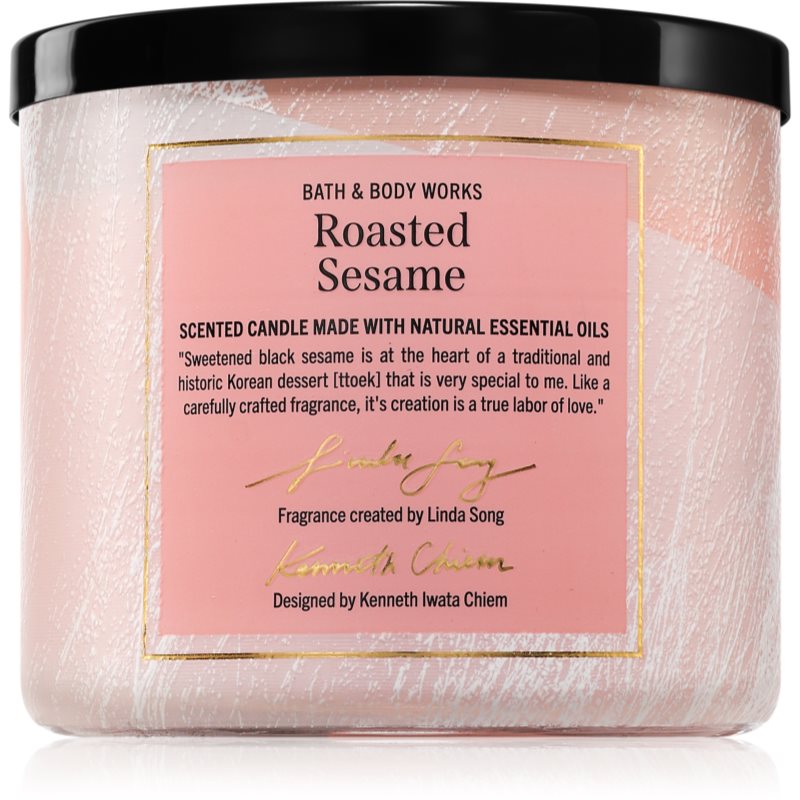 Bath & Body Works Roasted Sesame ароматна свещ 411 гр. - Аромат - Сравни цени от 1 магазин с безплатна доставка