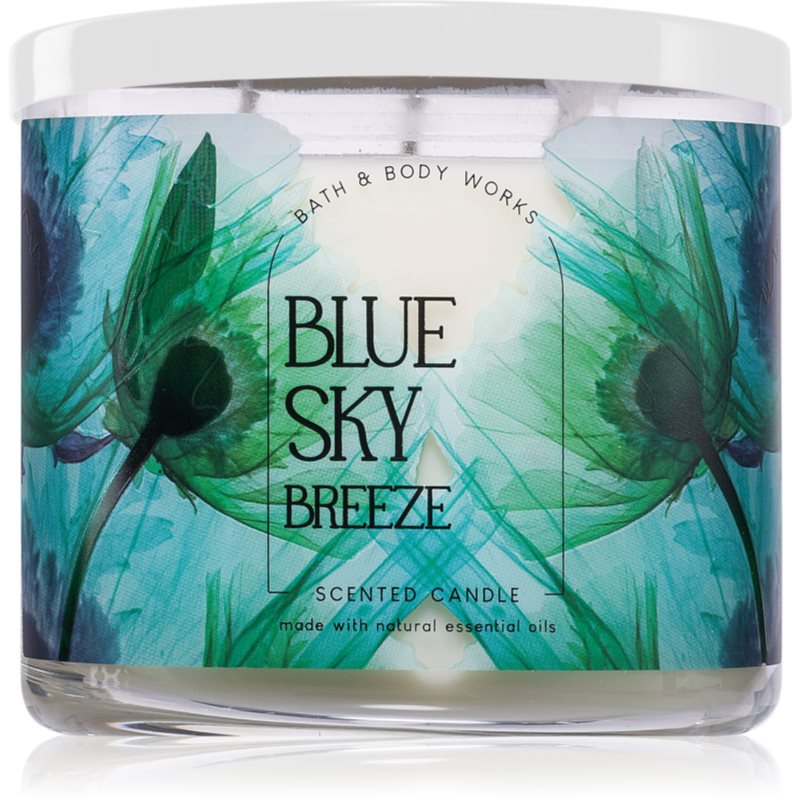 Bath & Body Works Bath & Body Works Blue Sky Breeze ароматна свещ 411 гр. - Унисекс парфюм 411мл - Сравни цени от 1 магазин с безплатна доставка