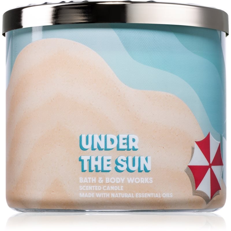 Bath & Body Works Under The Sun ароматна свещ 411 гр. - Аромат - Сравни цени от 1 магазин с безплатна доставка