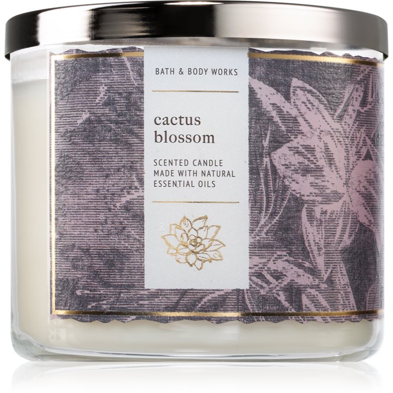 Bath & Body Works Cactus Blossom ароматна свещ 411 гр. - Аромат - Сравни цени от 1 магазин с безплатна доставка