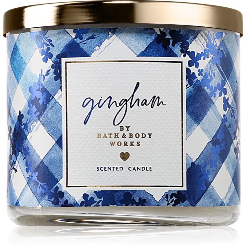 Bath & Body Works Gingham ароматна свещ 411 гр.