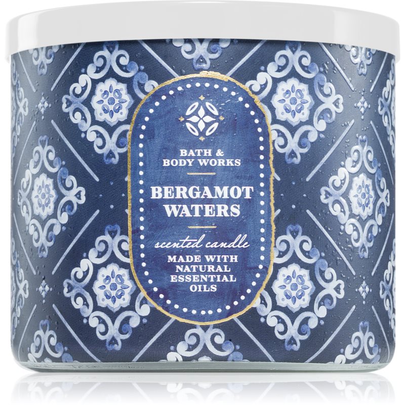 Bath & Body Works Bergamot Waters ароматна свещ 411 гр. - Аромат - Сравни цени от 1 магазин с безплатна доставка