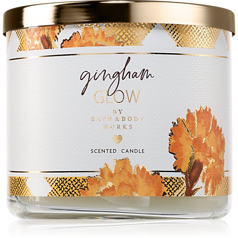 Bath & Body Works Gingham Glow ароматна свещ 411 гр. - Аромат - Сравни цени от 1 магазин с безплатна доставка