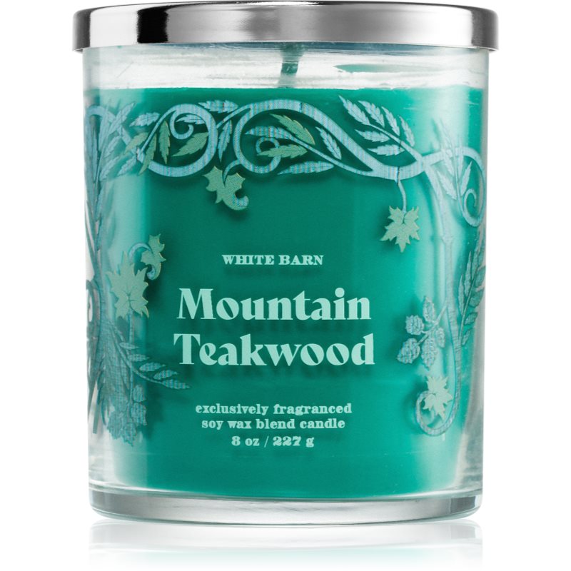 Bath & Body Works Mountain Teakwood ароматна свещ 227 гр. - Аромат - Сравни цени от 1 магазин с безплатна доставка