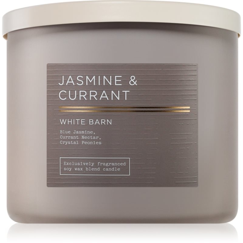 Bath & Body Works Jasmine & Currant ароматна свещ 411 гр. - Аромат - Сравни цени от 1 магазин с безплатна доставка