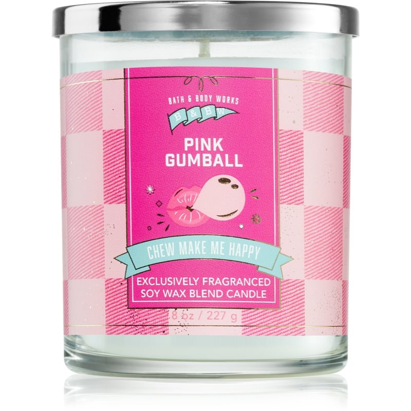 Bath & Body Works Pink Gumball ароматна свещ 227 гр. - Аромат - Сравни цени от 1 магазин с безплатна доставка