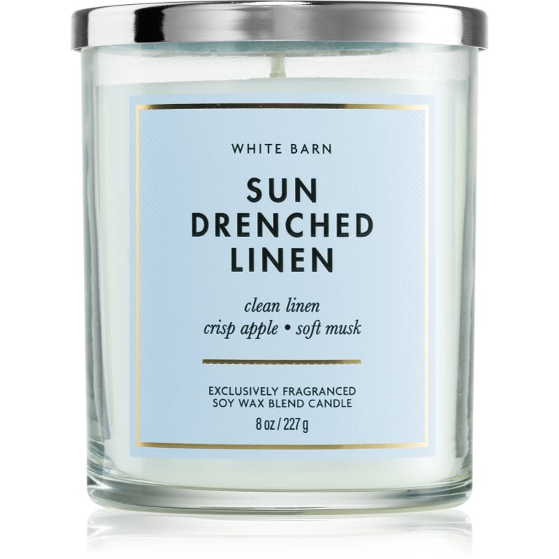 Bath & Body Works Sun-Drenched Linen ароматна свещ 227 гр. - Аромат - Сравни цени от 1 магазин с безплатна доставка