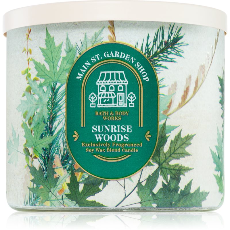 Bath & Body Works Sunrise Woods ароматна свещ 411 гр. - Аромат - Сравни цени от 1 магазин с безплатна доставка
